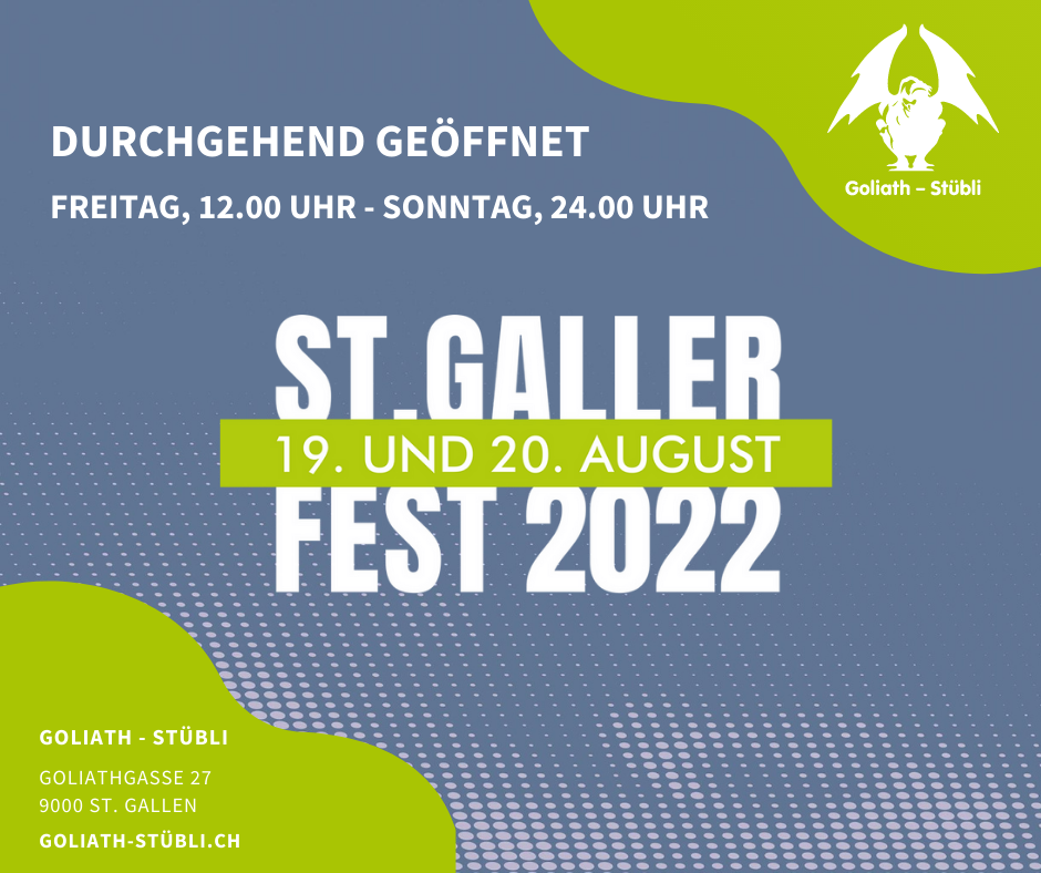 St. Galler Fest 2022 (Facebook-Beitrag)