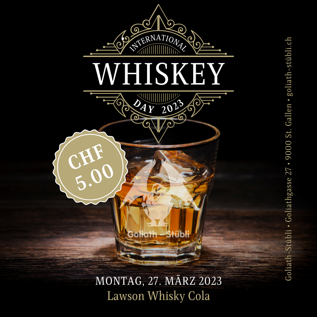 International Whiskey Day 2023 – Facebook-Beitrag