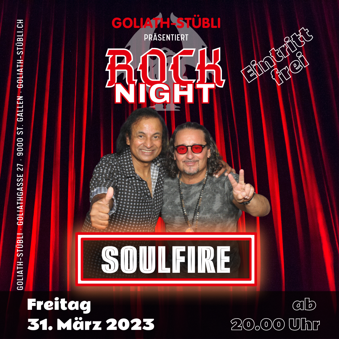 Soulfire 31.03.2023 – Facebook-Beitrag