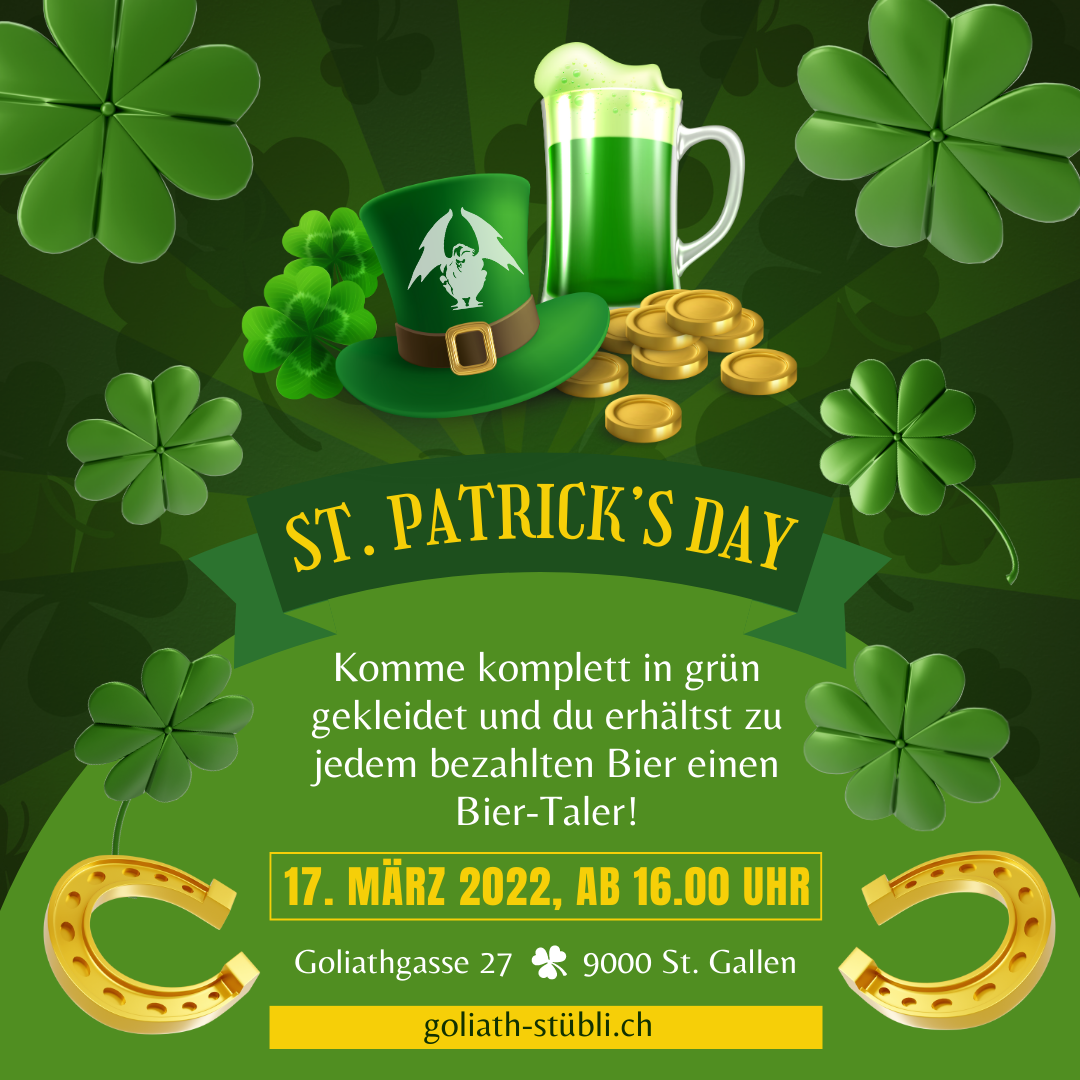 St-Patricks-Day 2023 – Facebook-Beitrag