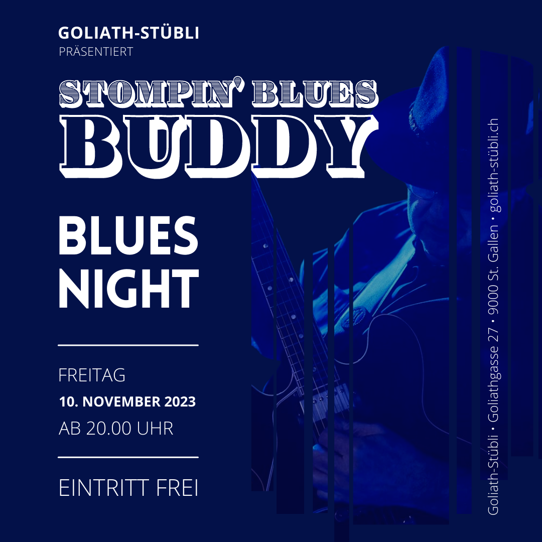 Stompin’ Blues Buddy 2023 – Facebook-Beitrag