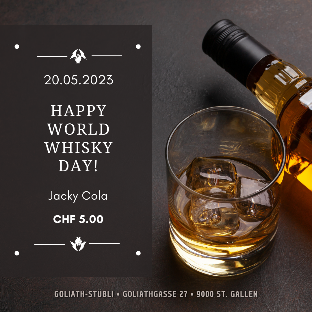 World Whisky Day 2023 – Facebook-Beitrag