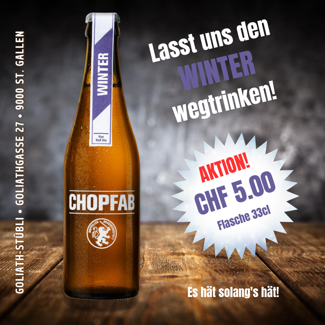Chopfab Winter – Bier Special