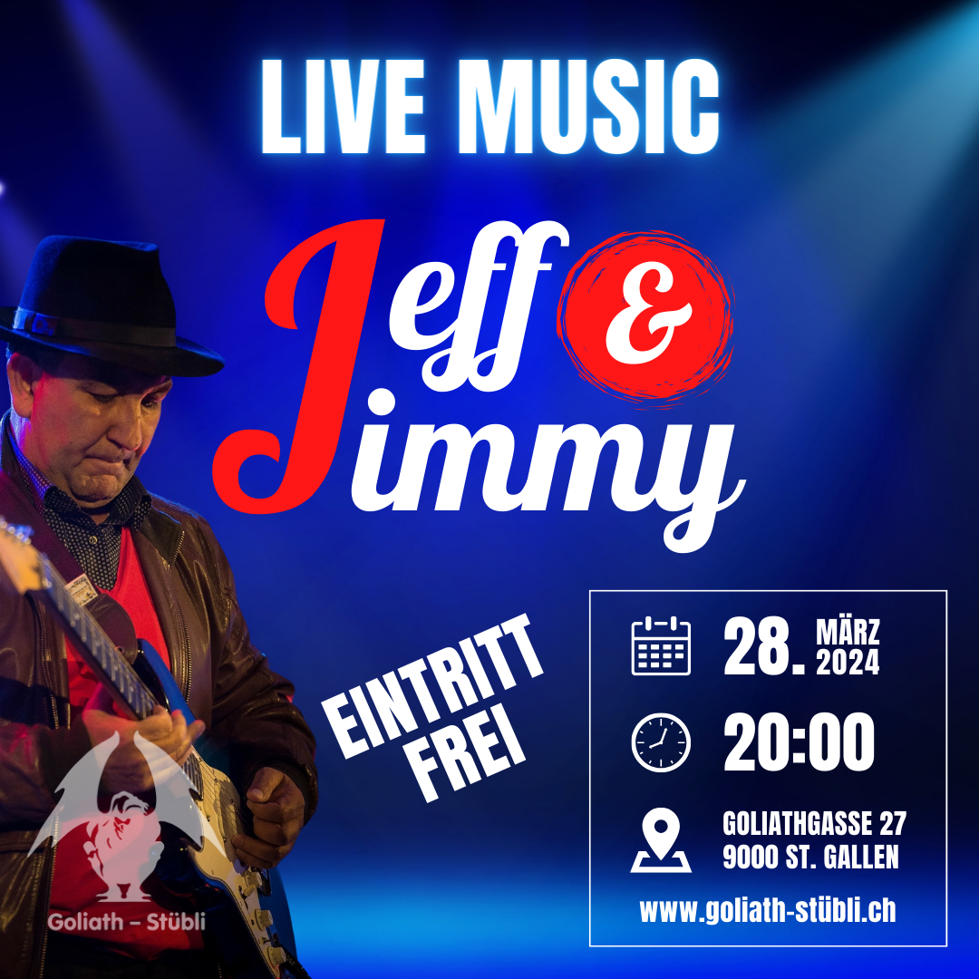 Live Music mit Jeff & Jimmy 2024 – Quadrat
