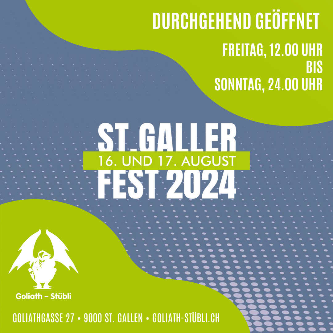 St. Galler Fest 2024 – Quadrat