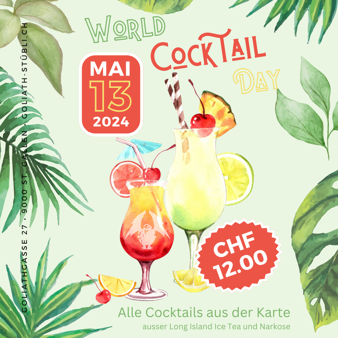 World Cocktail Day 2024 – Quadrat