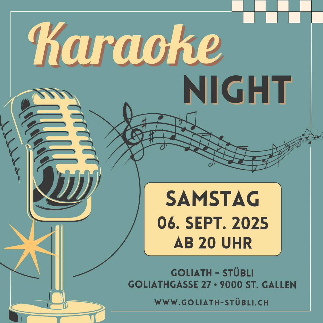 Karaoke Night 06.09.2025 – Quadrat