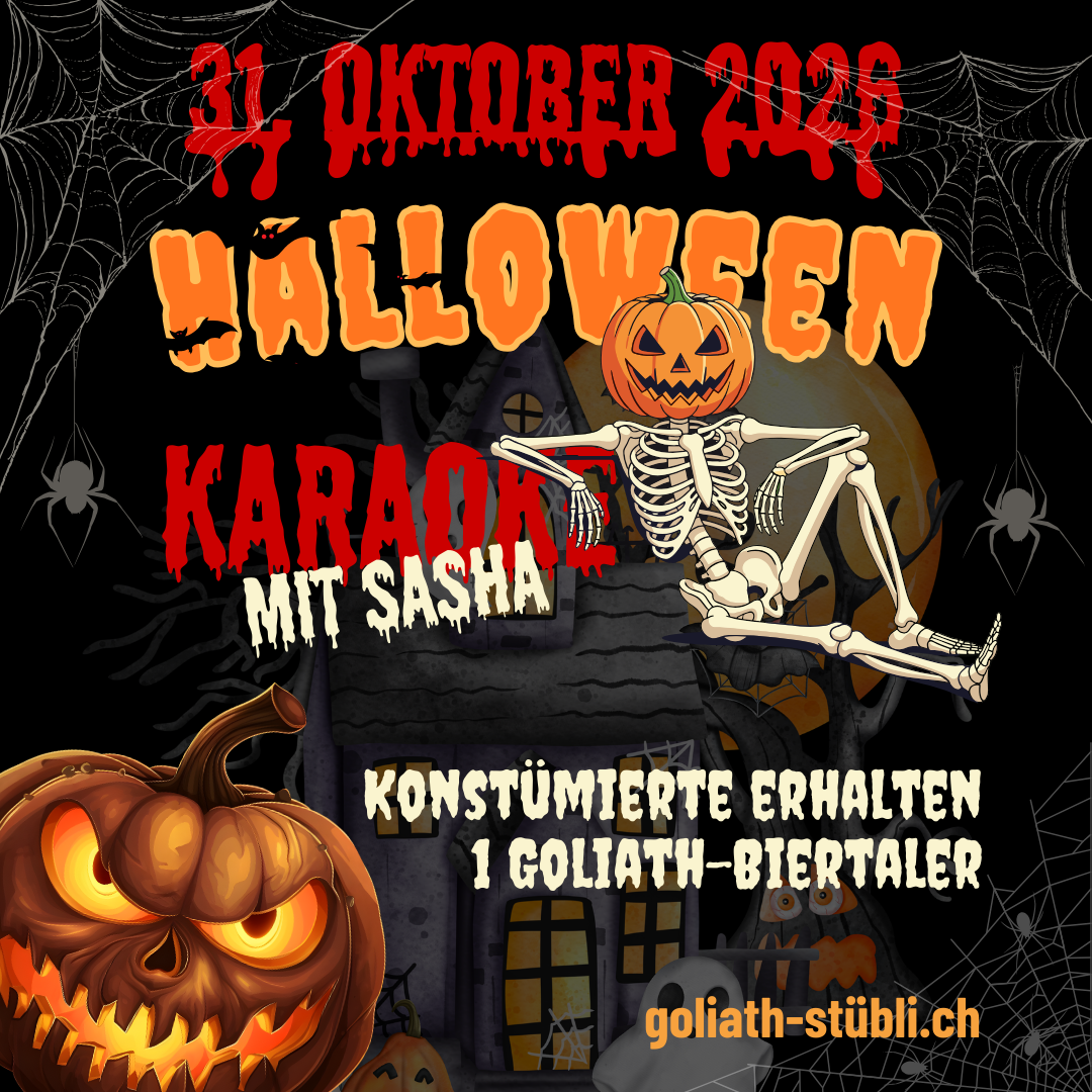 Halloween Karaoke 2026 (Quadrat)