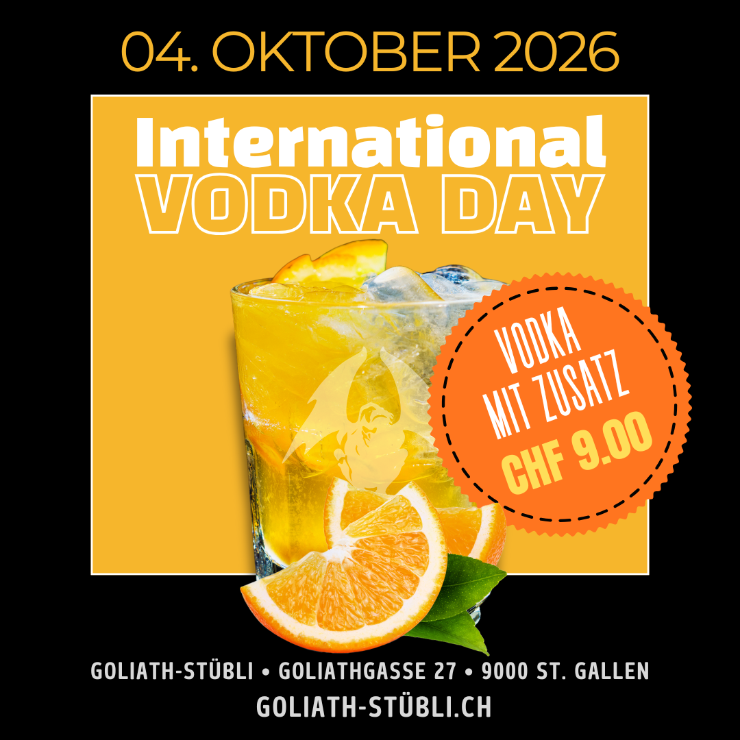 International Vodka Day 2026 (Quadrat)