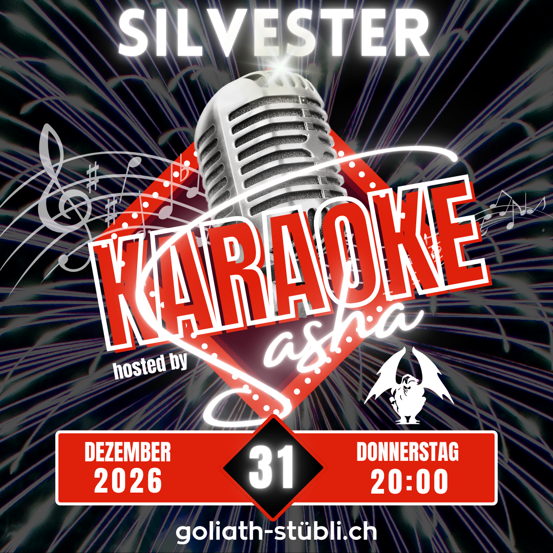 Silvester Karaoke 2026 (Quadrat)