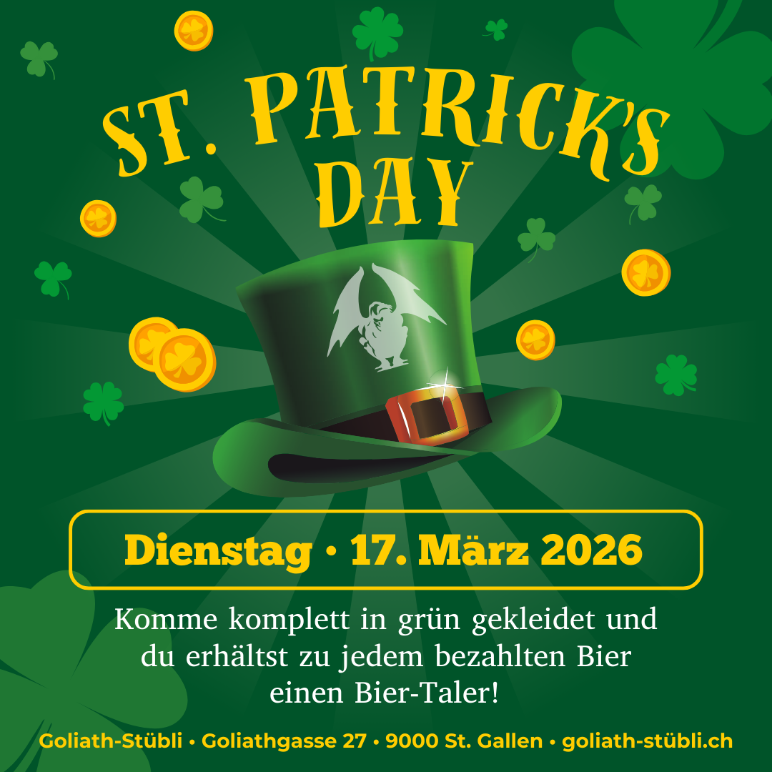 St. Patrick’s Day 2026 (Quadrat)