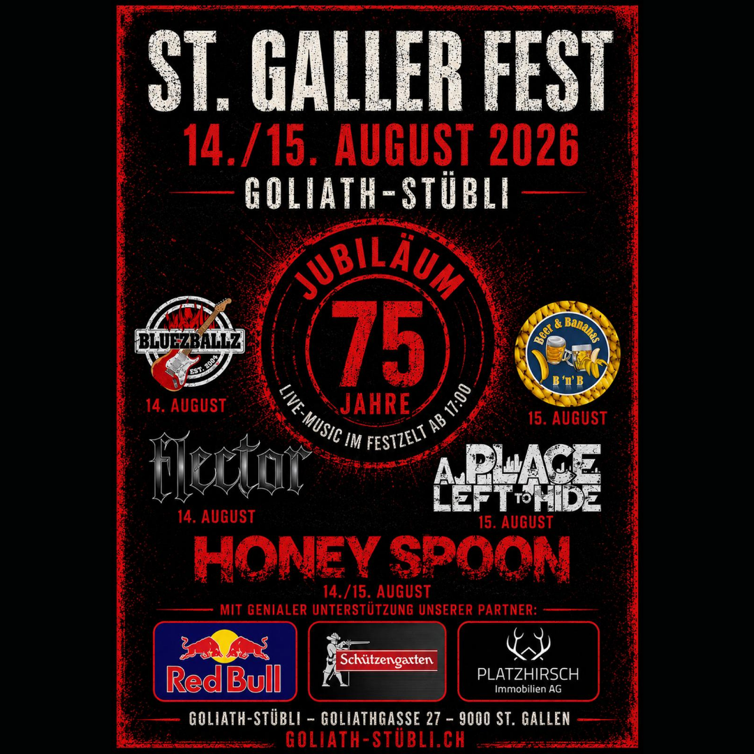 St. Galler Fest 2026 (Quadrat)